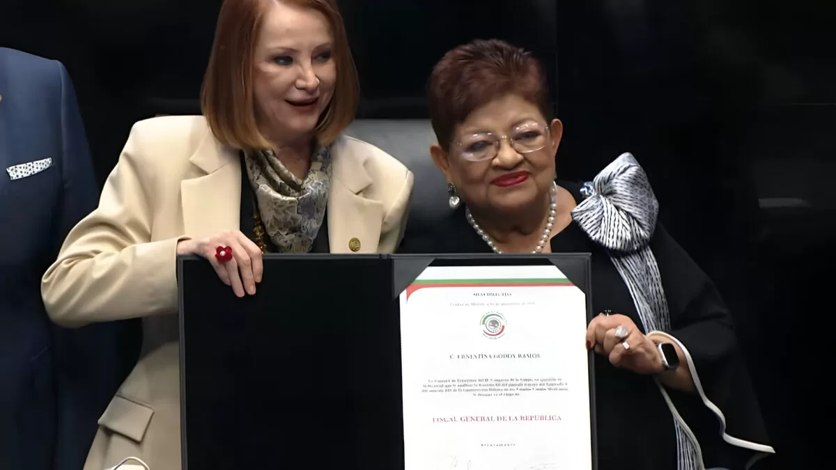 Ernestina Godoy es elegida nueva titular de la Fiscalía General de la República