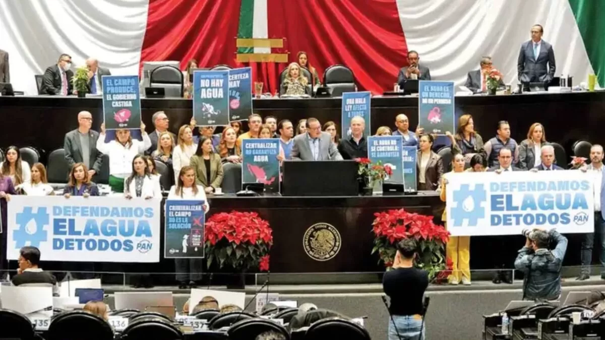 Cámara de Diputados aprueban nueva ley de aguas