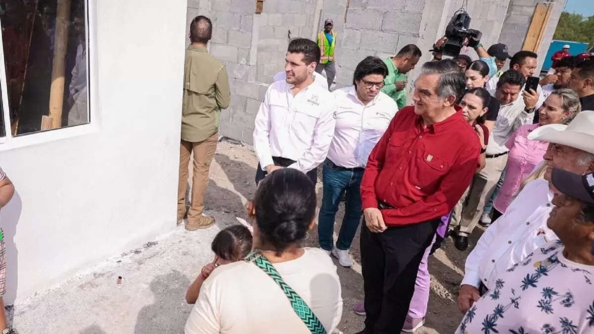 Avanza construcción de 92 viviendas del Bienestar en Matamoros