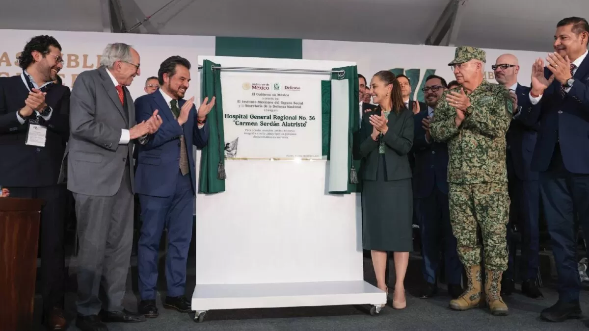 Sheinbaum inaugura nuevo hospital del IMSS que beneficiará a 554 mil personas
