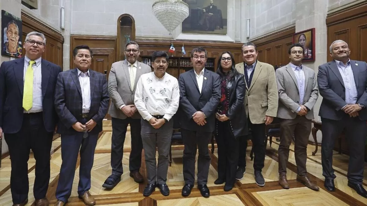 Rector de la UAT se reúne con el presidente de la Suprema Corte para impulsar la educación superior