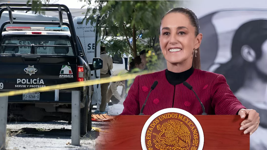 Homicidios en México caen 37 % durante el Gobierno de Sheinbaum