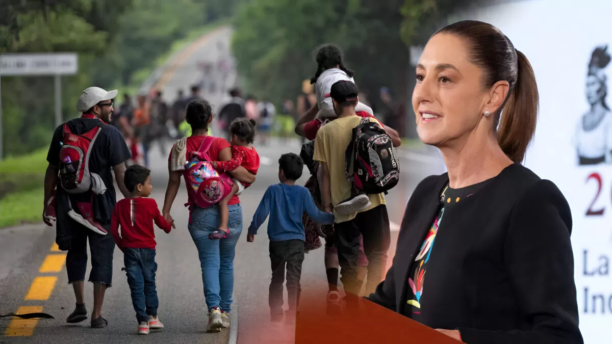 Sheinbaum rechaza criminalizar a migrantes tras mensaje de Trump