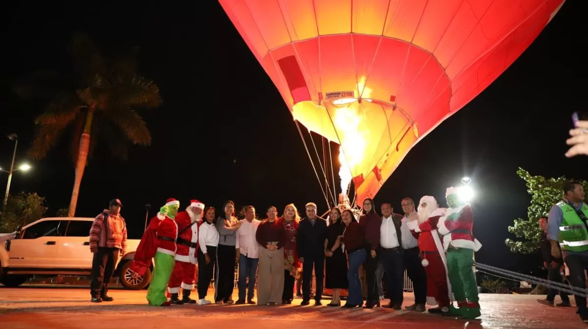 Gran éxito el inicio de la Expo “Navidad en Globo Altamira 2025”