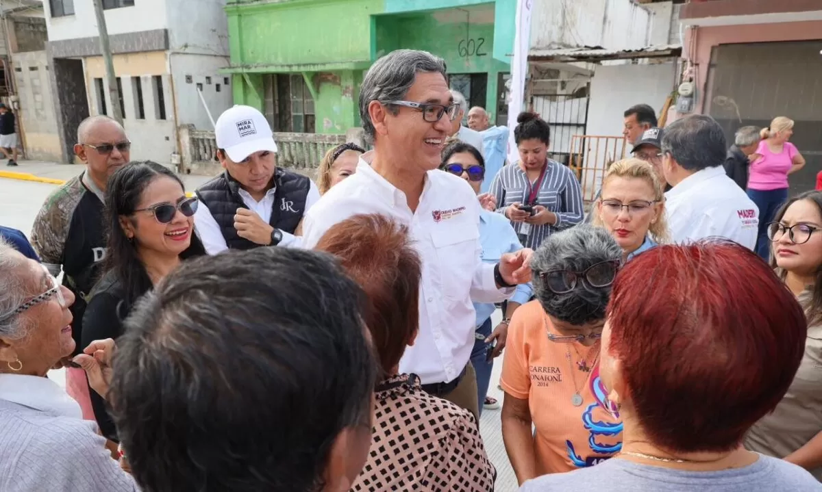 Con respaldo del Gobernador Américo, más obras, más servicios para Madero: Erasmo González