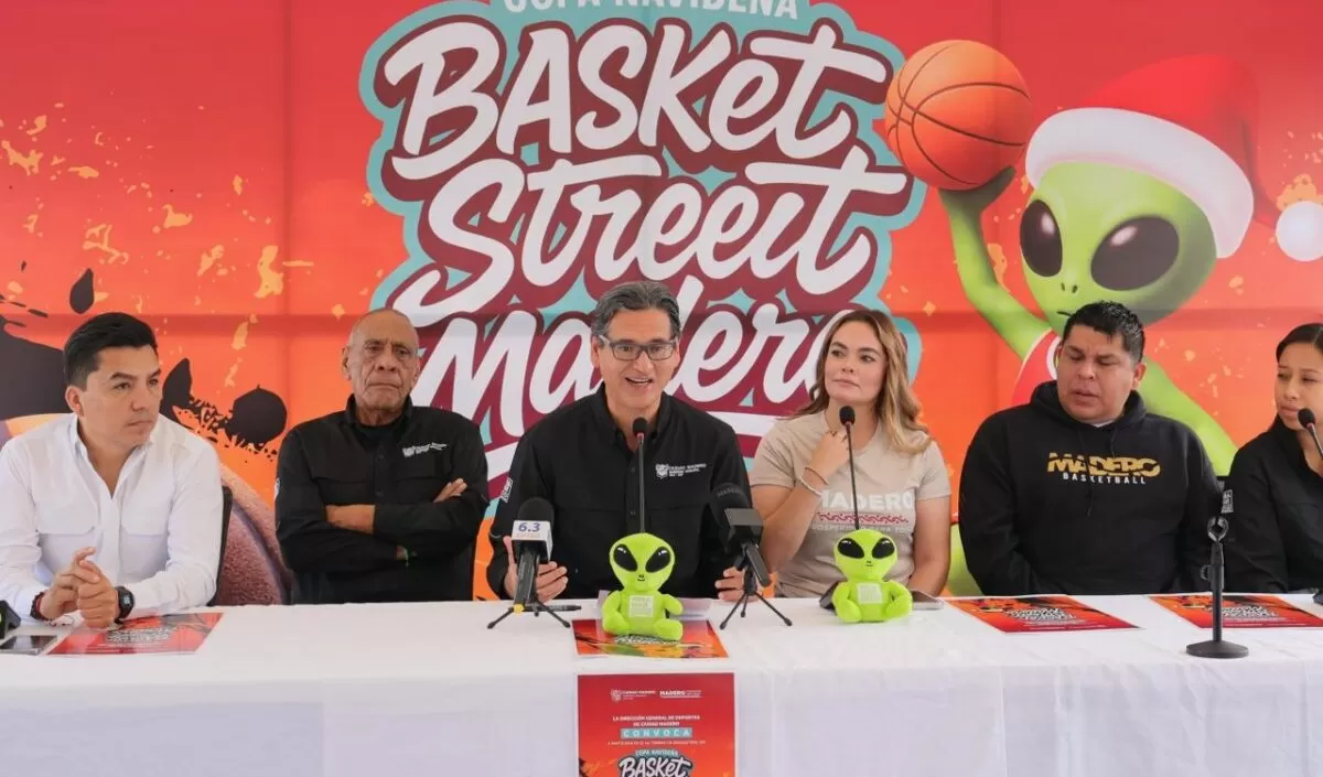 Listos para arrancar el torneo Copa Navideña “Basket Street” Madero, 22 clubes 45 equipos