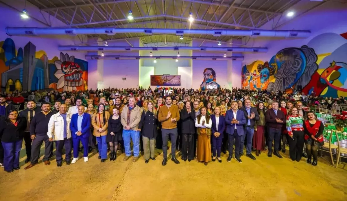 Vivió personal del DIF-Reynosa alegre Posada 2025 con el Alcalde Carlos Peña