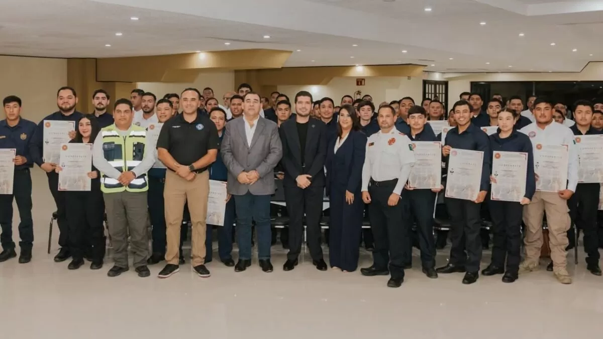 Fortalece Gobierno de Beto Granados a Protección Civil con nueva generación de bomberos