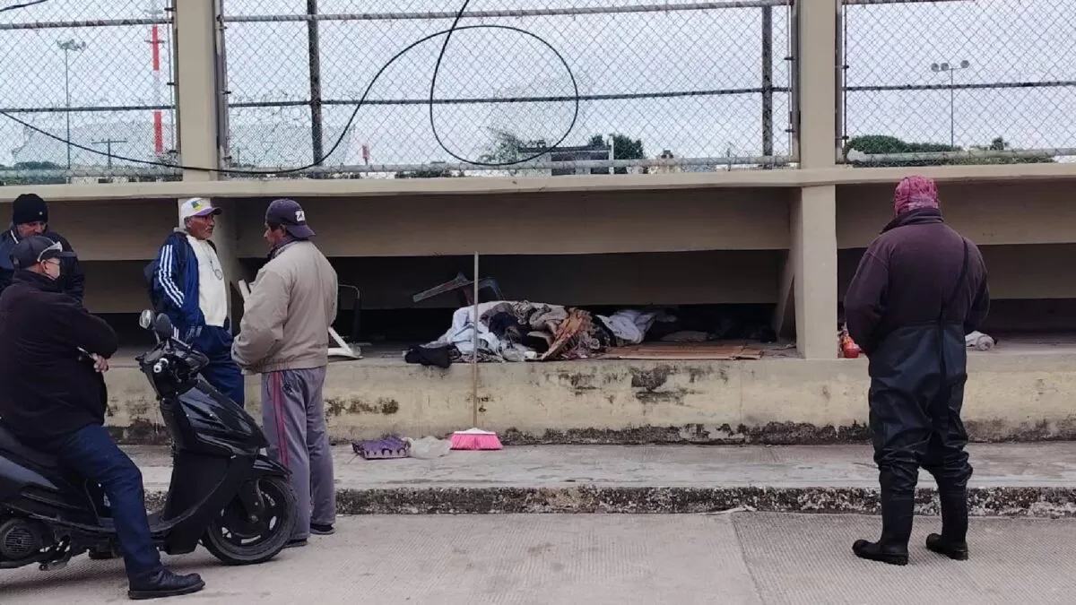 Muere adulto mayor en situación de calle por frío en Tampico