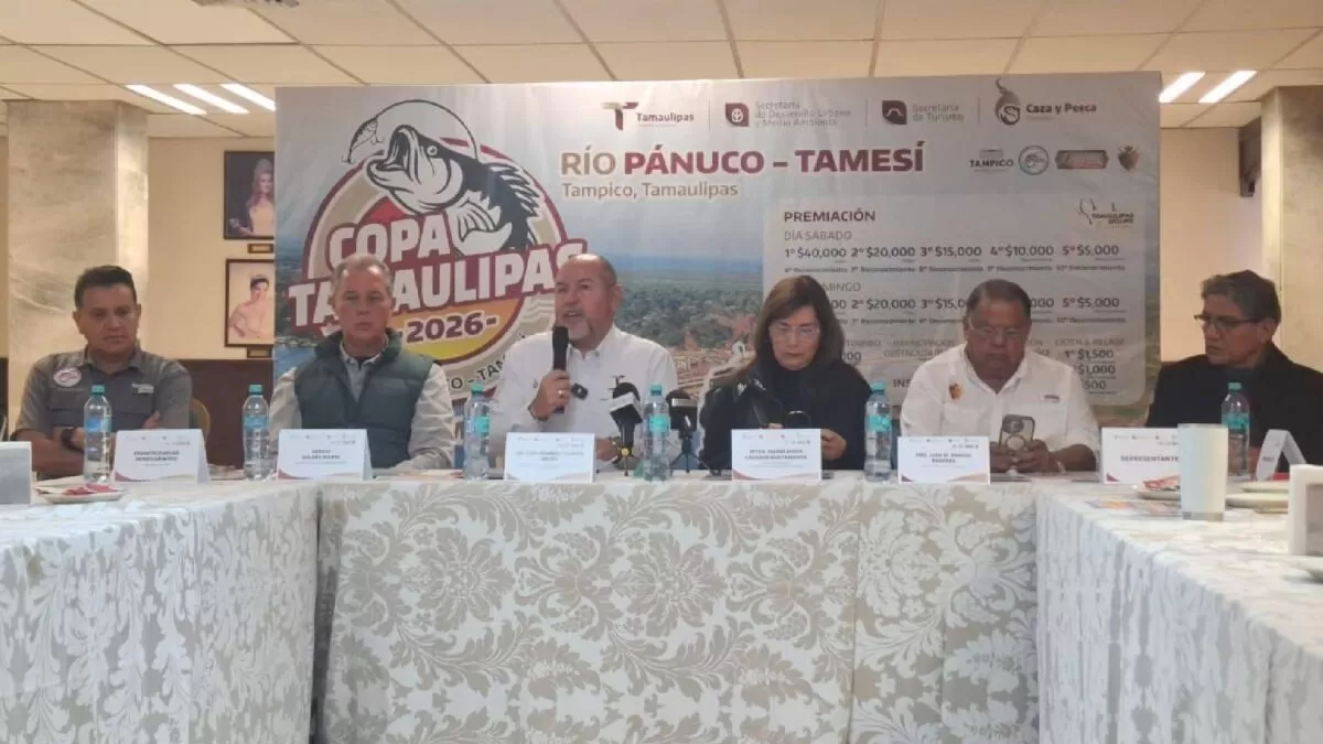 Anuncian la Copa Tamaulipas 2026, el gran torneo de pesca deportiva en el Río Pánuco-Tamesí