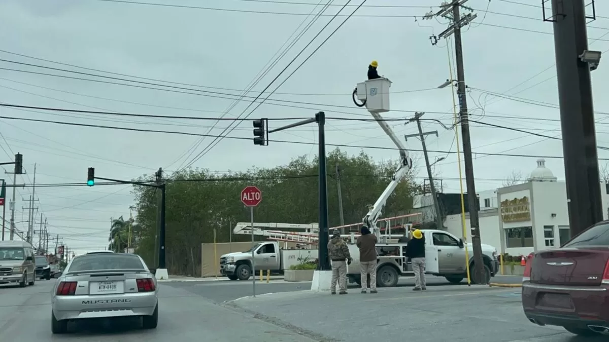 Alto consumo provoca cortes de luz en colonias de Reynosa