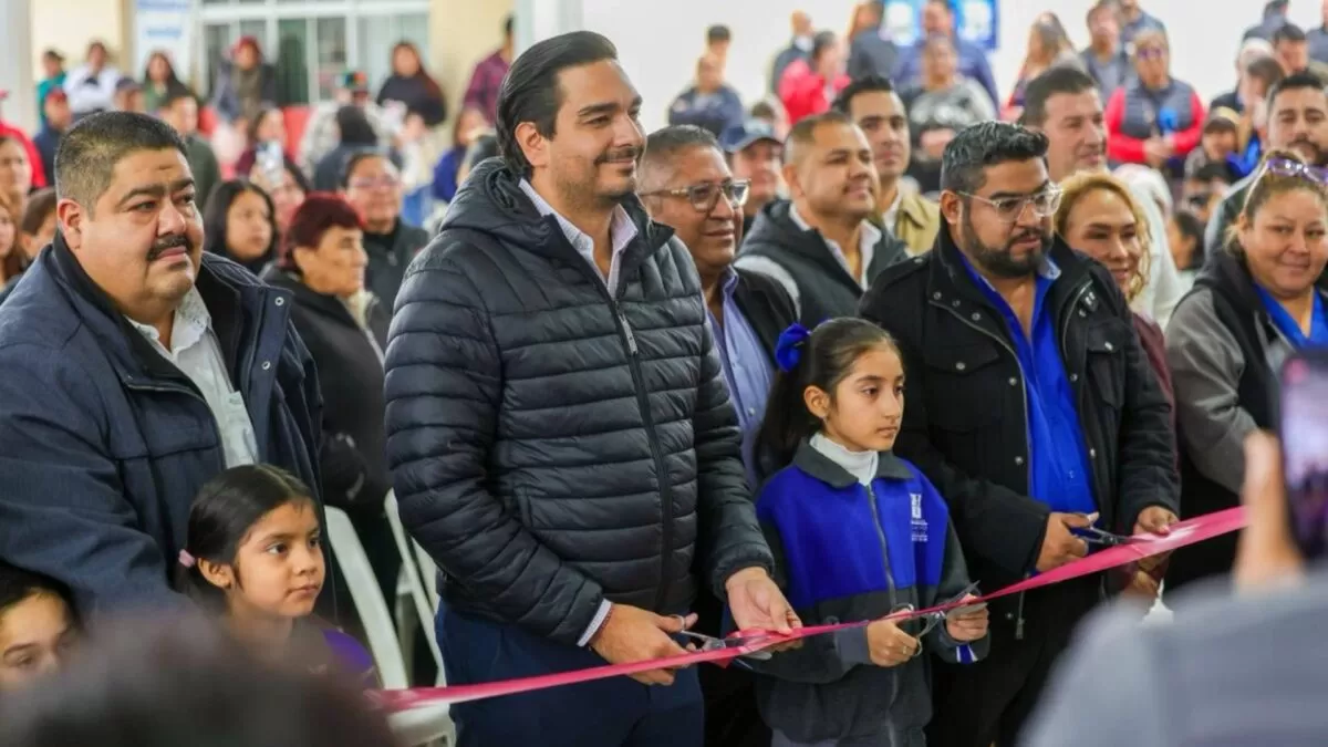 Carlos Peña Ortiz fortalece a comunidad escolar con nueva infraestructura