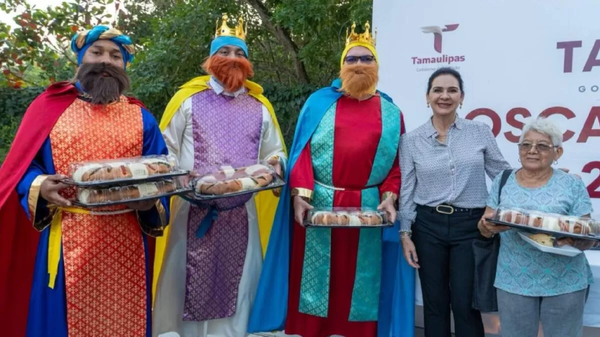 Familias Tampiqueñas disfrutan de la tradicional Rosca de Reyes