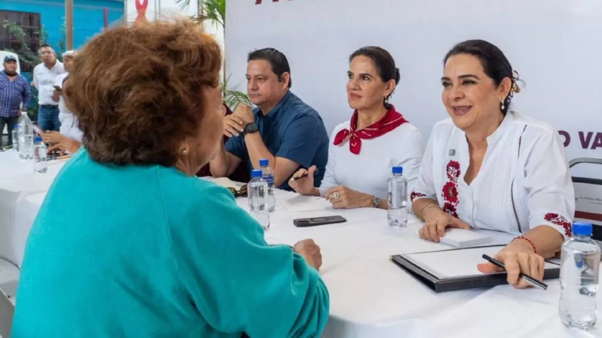 Encabeza Mónica Villarreal Anaya primera Audiencia Ciudadana “Aquí Contigo”