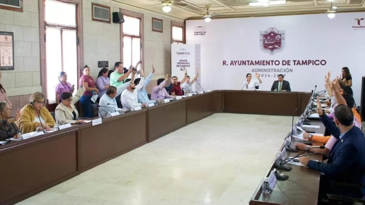 Aprueba Cabildo de Tampico Reglamento del Consejo de Paz y otorga descuento a locatarios de mercados municipales