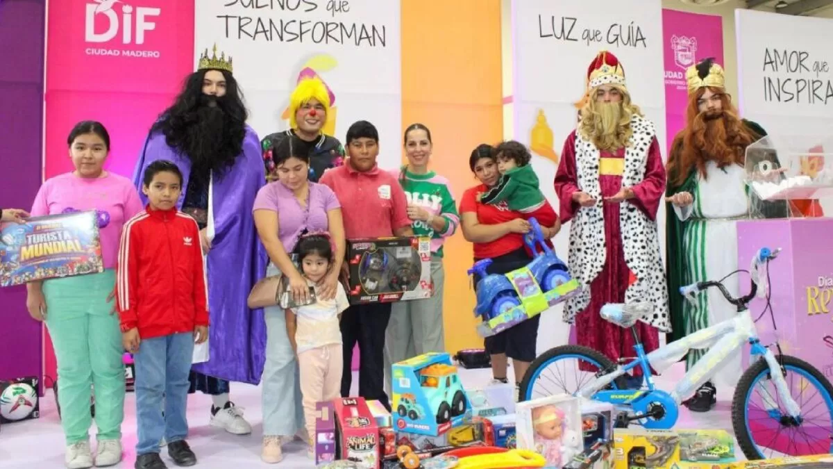 Gran festejo del Día de Reyes del DIF Ciudad Madero