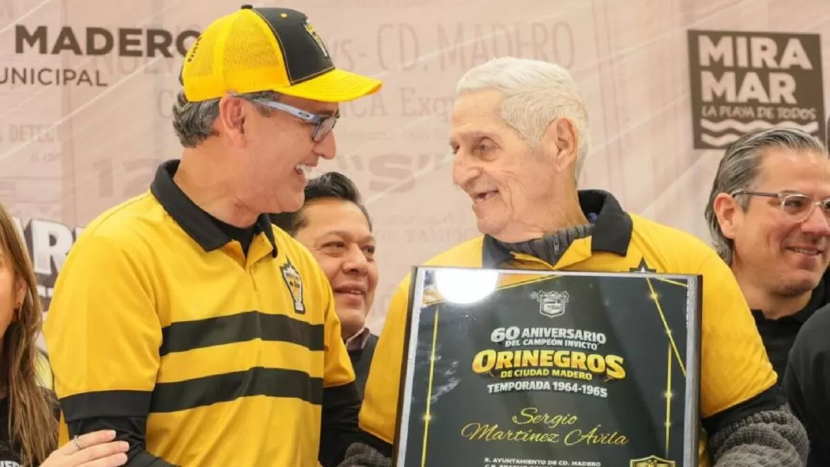 Emotivo homenaje a los Orinegros campeones invictos de la temporada 1964- 1965