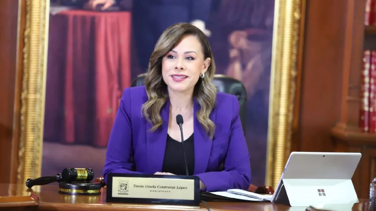 Tania Contreras expone resultados de sus primeros 100 días al frente del Poder Judicial