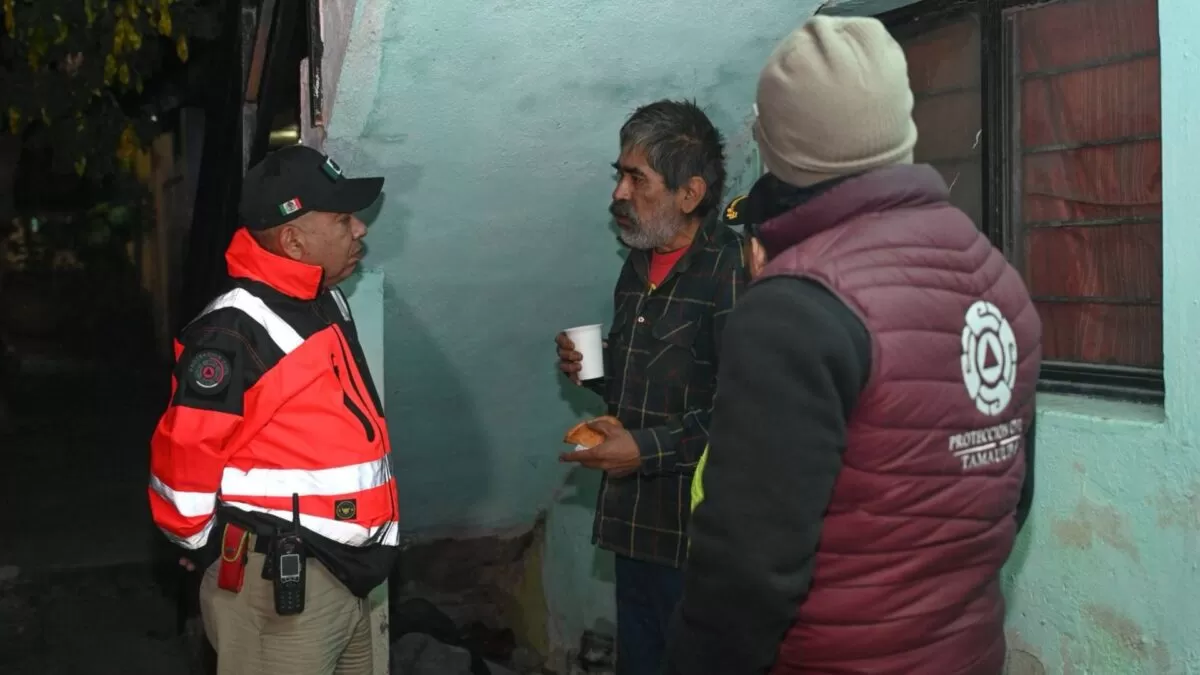 Atienden a 17 personas por frío extremo en Ciudad Victoria