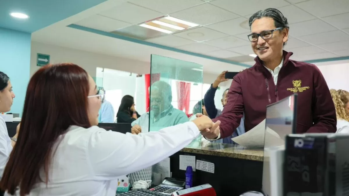 Más de 14 mil pagan predial en Madero, confianza en el Gobierno: Erasmo