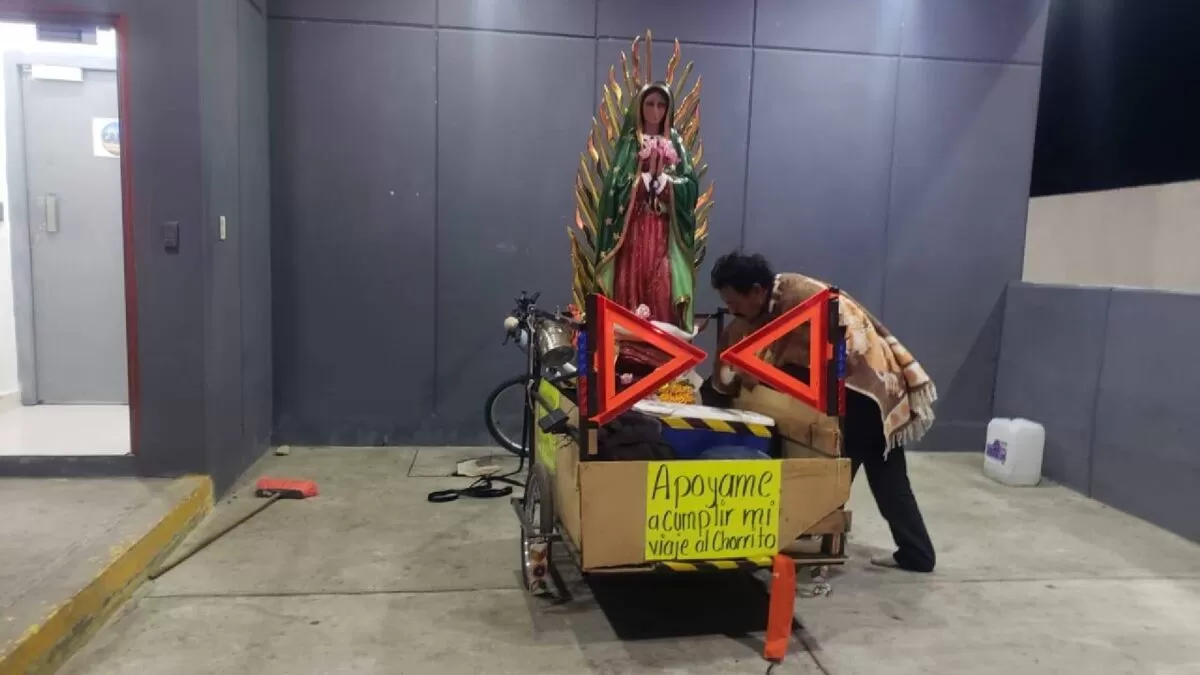 Desde Reynosa, pedalea con fe rumbo a El Chorrito