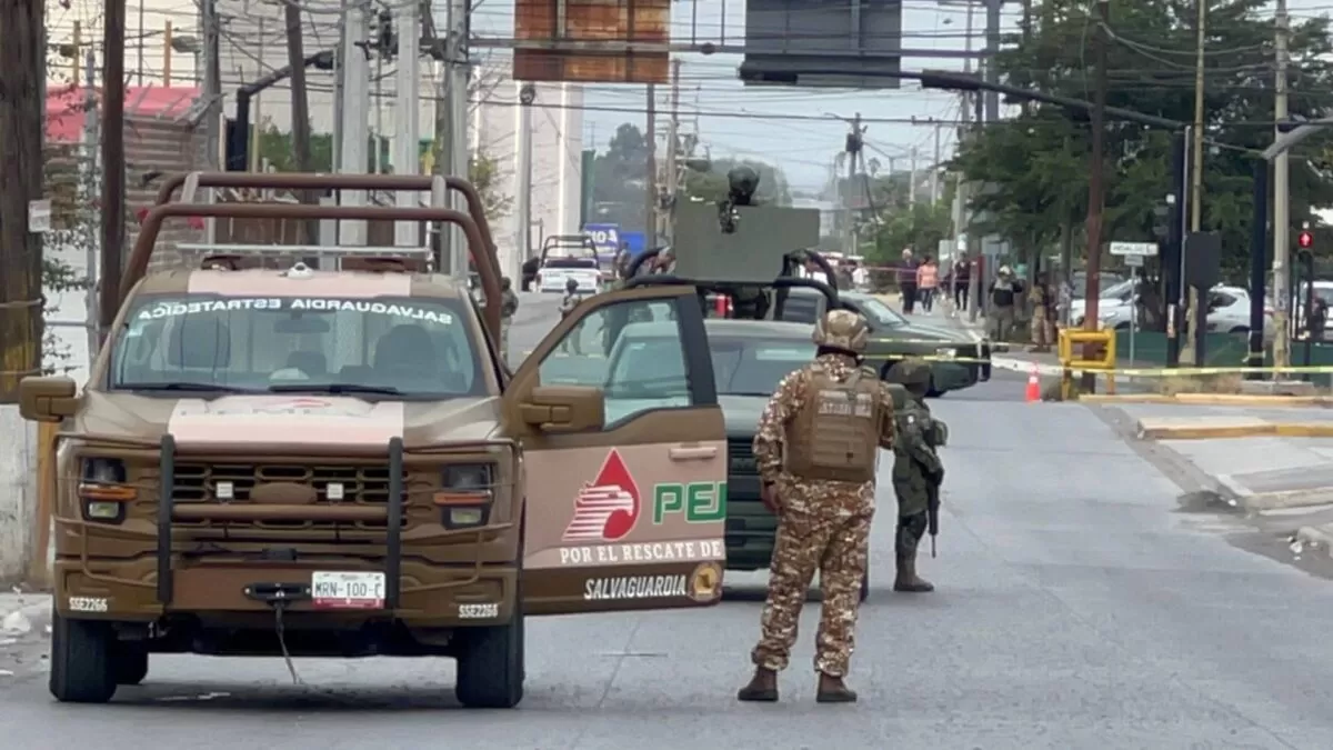 Despliegan operativo por objeto sospechoso frente al IMSS de Reynosa