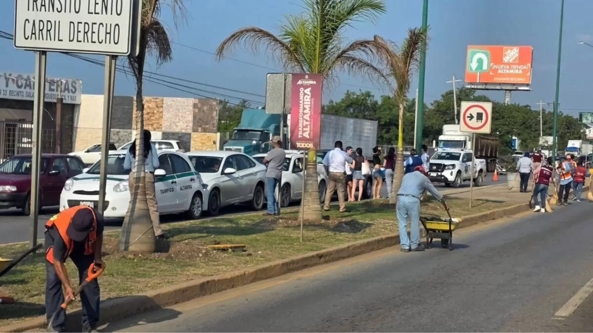 Carambola paraliza la carretera Tampico–Mante