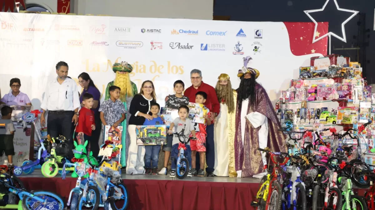 Conmemoran Gobierno de Altamira y DIF Municipal el Día de Reyes con festival familiar