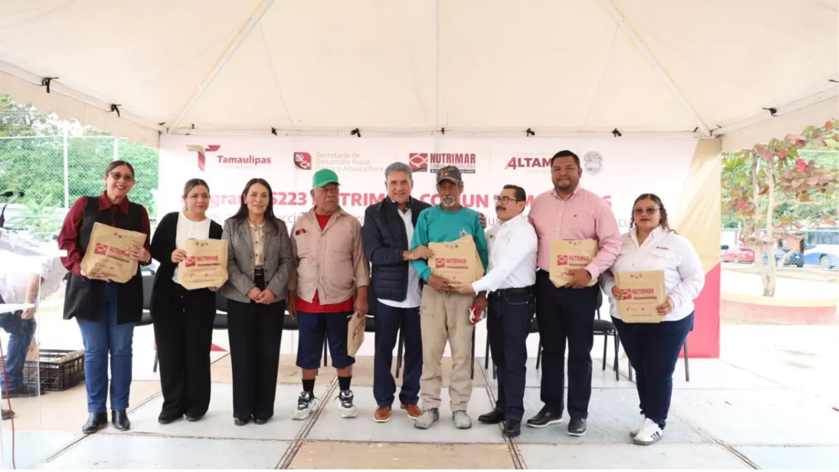Impulsa Armando Martínez una alimentación sana para las familias de Altamira