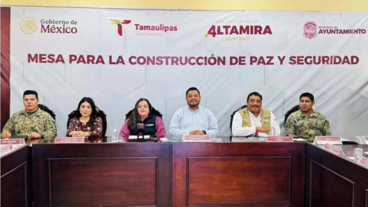 Refuerzan Altamira, Tampico y Ciudad Madero acciones conjuntas por la paz y la seguridad
