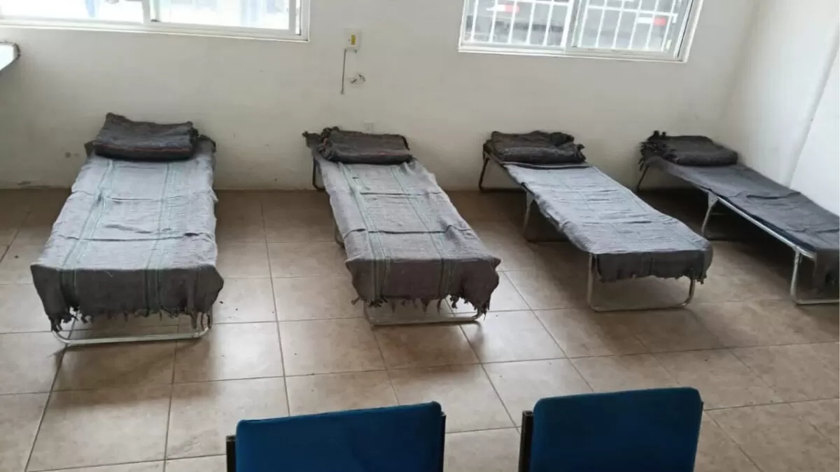 Habilita Gobierno de Altamira refugio invernal para personas en situación vulnerable