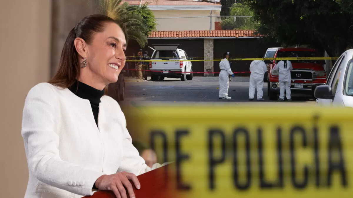 Bajan homicidios en México durante el gobierno de Sheinbaum