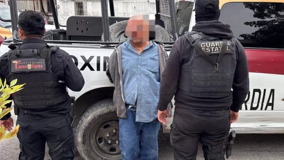 Guardia Estatal captura a sospechoso de asalto armado en OXXO de Reynosa