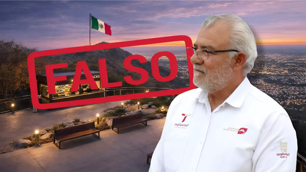 Desmienten imágenes falsas sobre obras en la Bandera Monumental