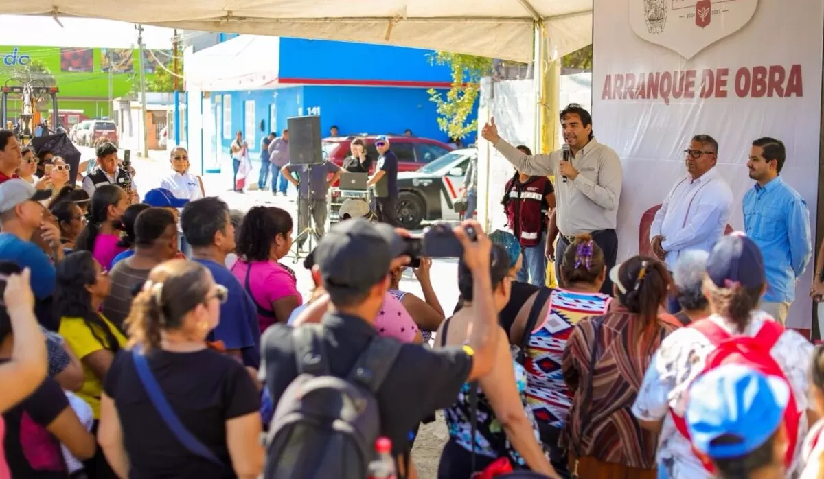 Ofrecen vecinos de Villa Esmeralda al Alcalde Carlos Peña Ortiz contribuir a una mejor Reynosa