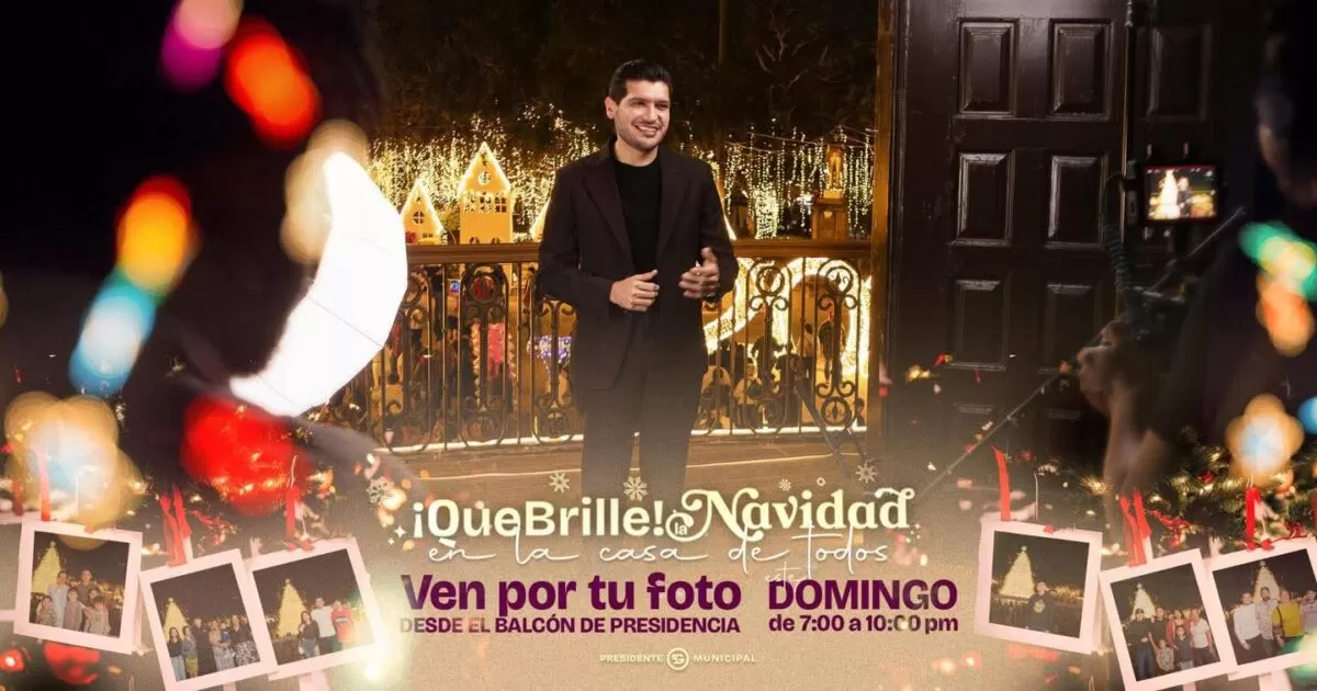 Gobierno de Beto Granados invita a familias a tomarse la foto en el Balcón de Presidencia