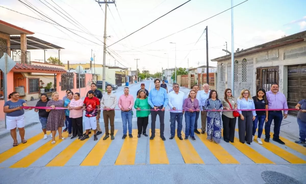 Mejora pavimentación hidráulica calidad de vida en la colonia Juárez