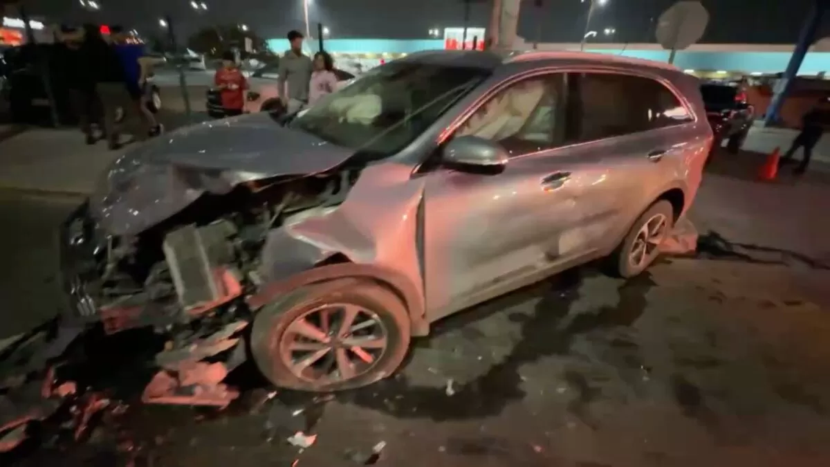 Aparatoso choque deja dos lesionados en Reynosa
