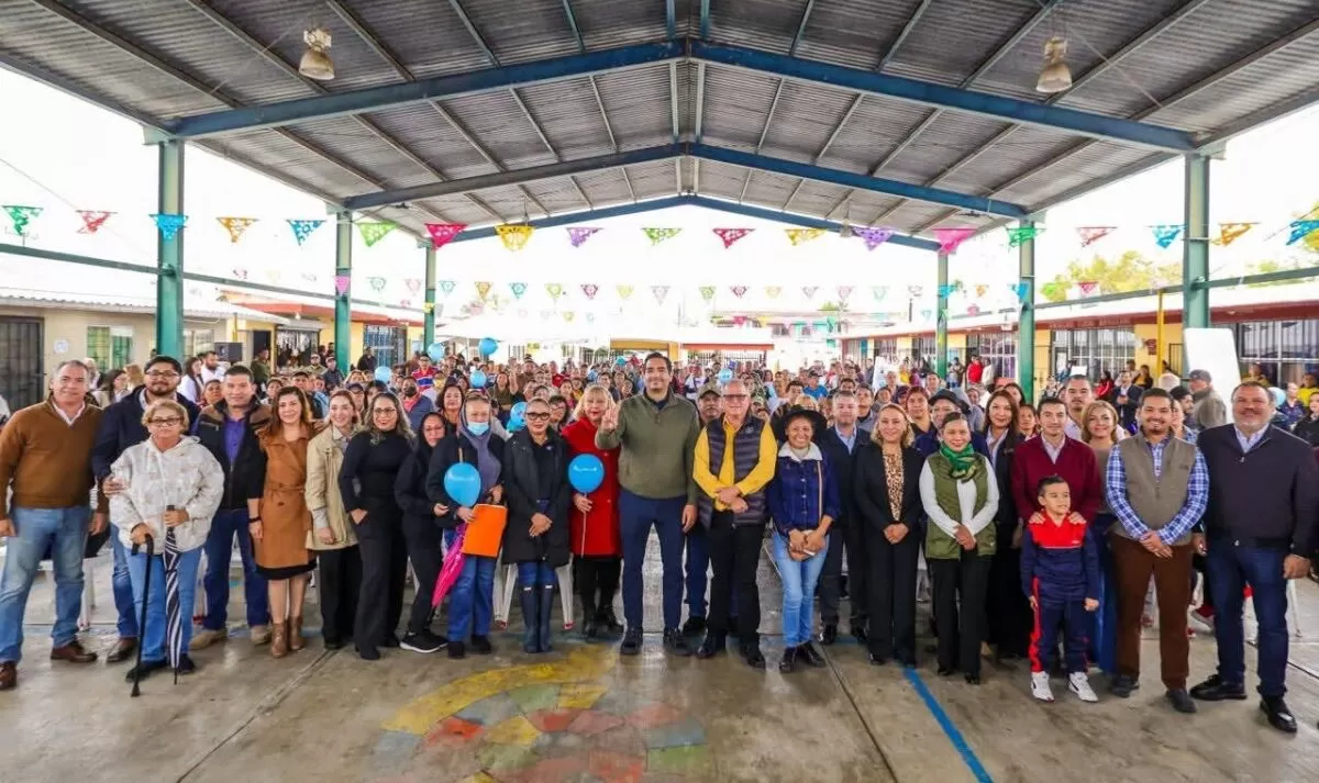 Reunió audiencia pública Día del Pueblo a familias de Villas de Imaq en Reynosa