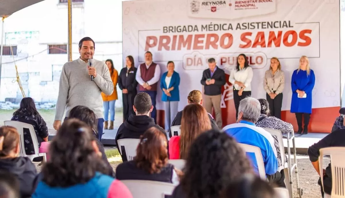 Llevó Carlos Peña Ortiz servicios de salud a la colonia Narciso Mendoza
