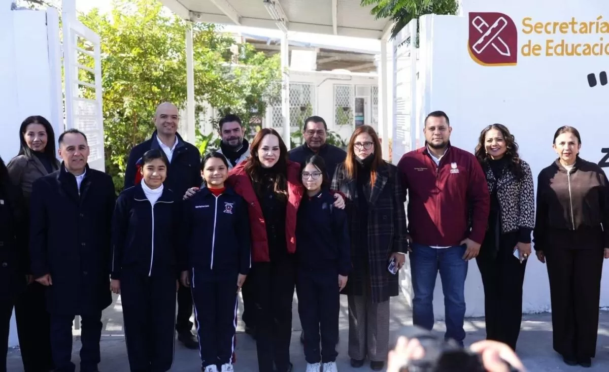 Gobierno de Nuevo Laredo fortalece la infraestructura educativa en la Col. Nueva Era