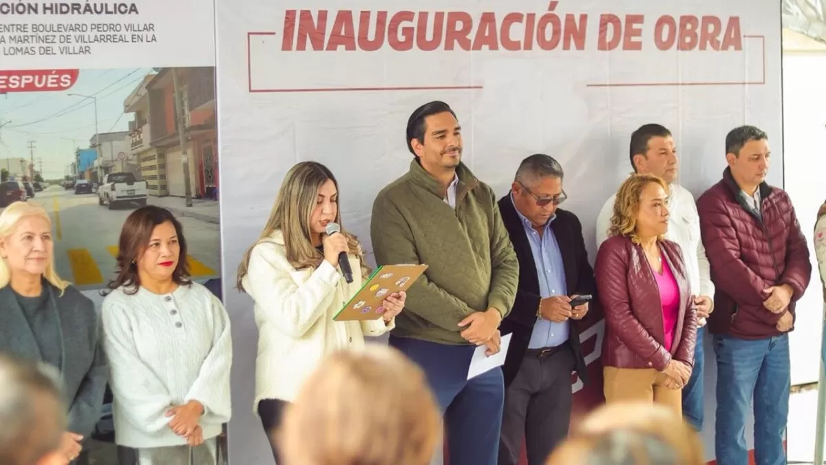 Mejora pavimentación hidráulica la vida de las familias en Lomas del Villar