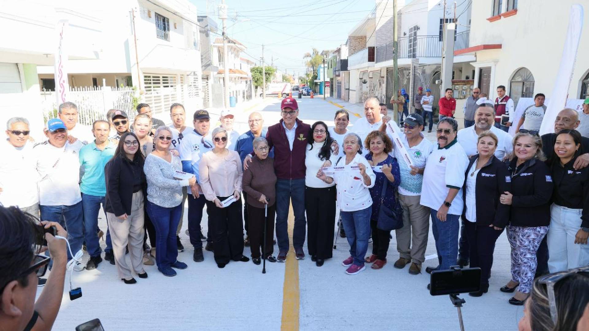 Madero se transforma con más pavimentación: Erasmo González