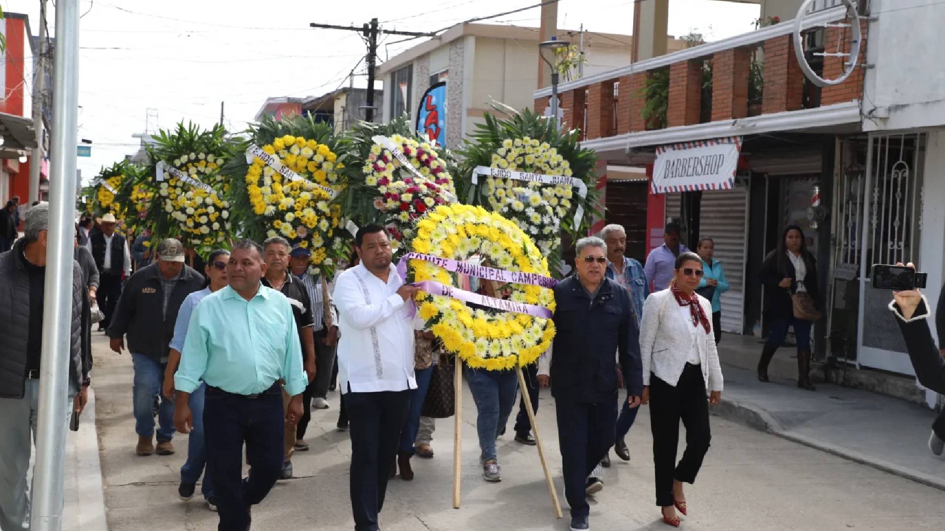Armando Martínez conmemora legado histórico del agrarismo altamirense