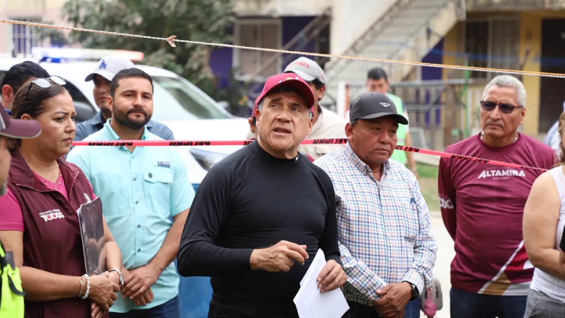 Gobierno de Altamira respalda a familias afectadas por explosión en edificio