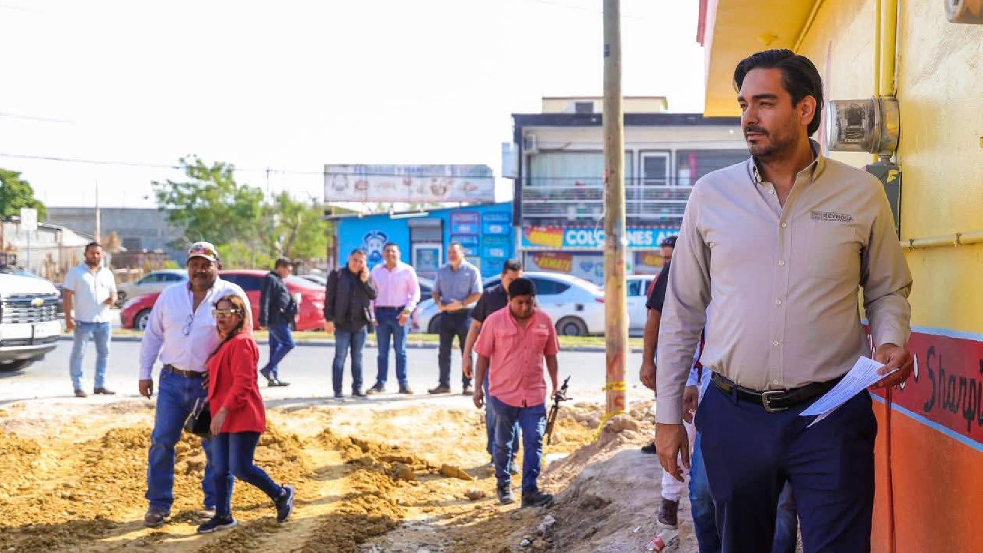 Transforma pavimentación hidráulica del Gobierno de Reynosa a la colonia Revolución Obrera