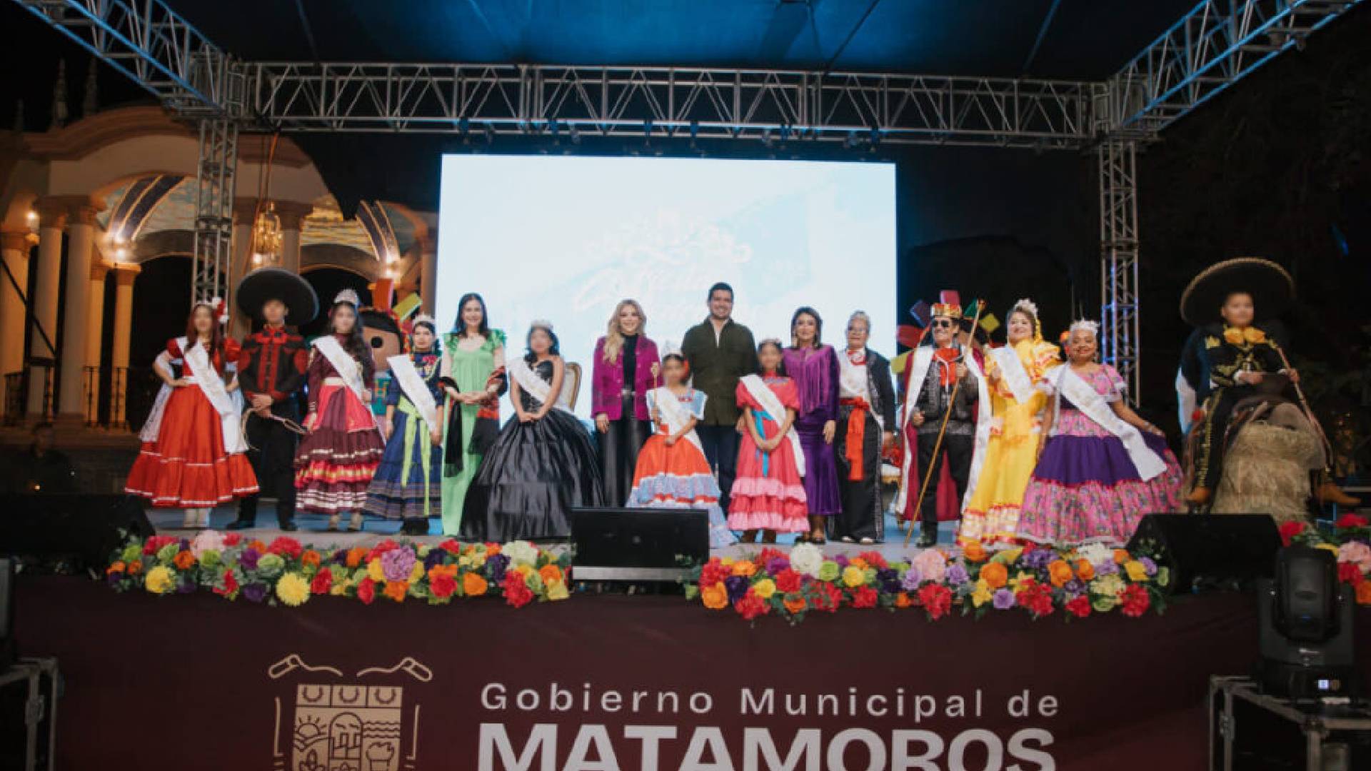 Beto Granados encabeza el arranque de las Fiestas Mexicanas en Matamoros