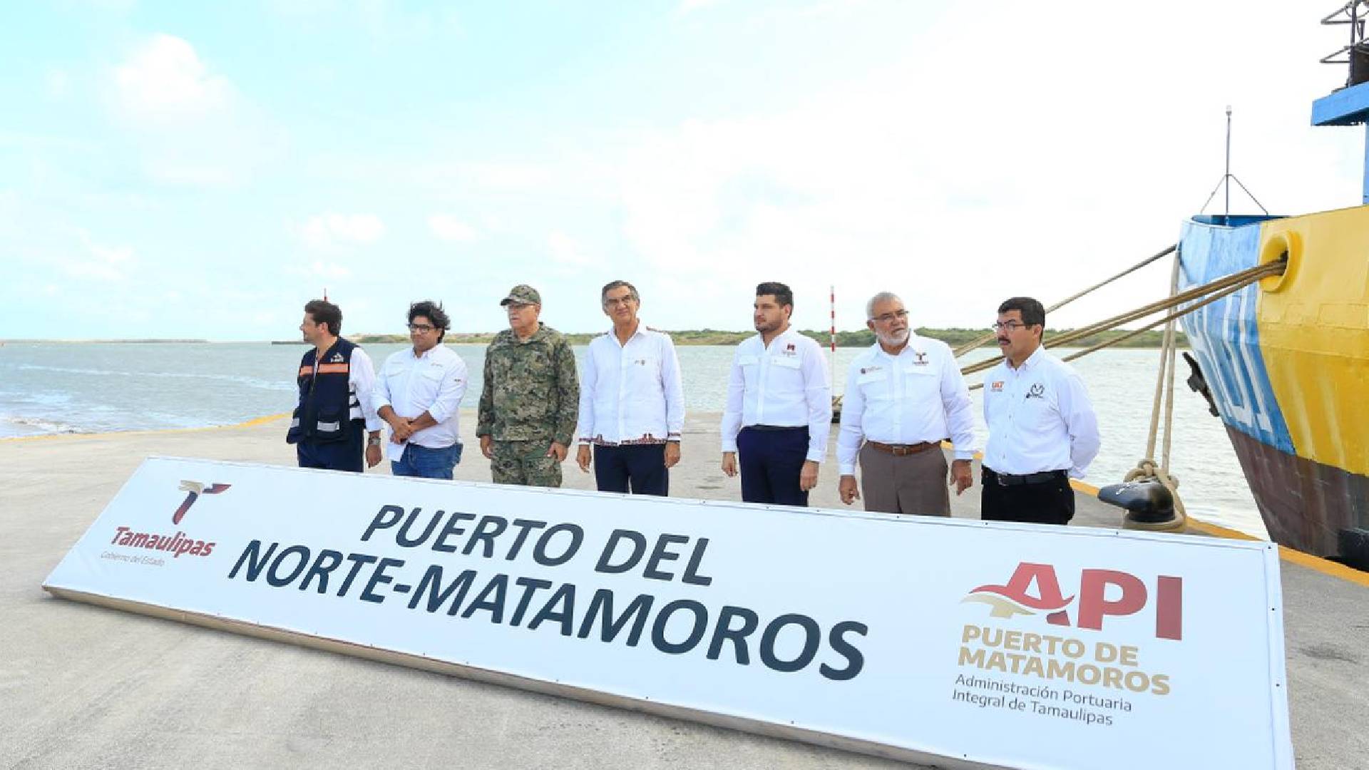 Con la visión y liderazgo del Gobernador Américo Villarreal, Matamoros se coloca en el centro del desarrollo portuario de Tamaulipas: Beto Granados