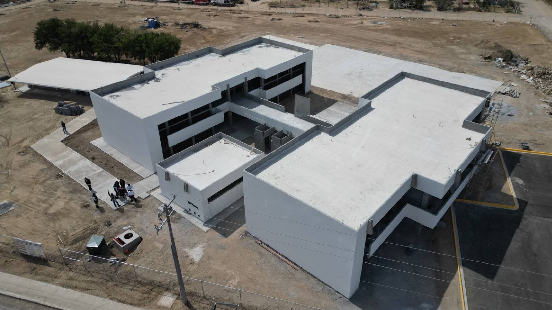 Supervisa alcaldesa Carmen Lilia Canturosas construcción de nueva escuela en el progreso; refrenda compromiso con la educación