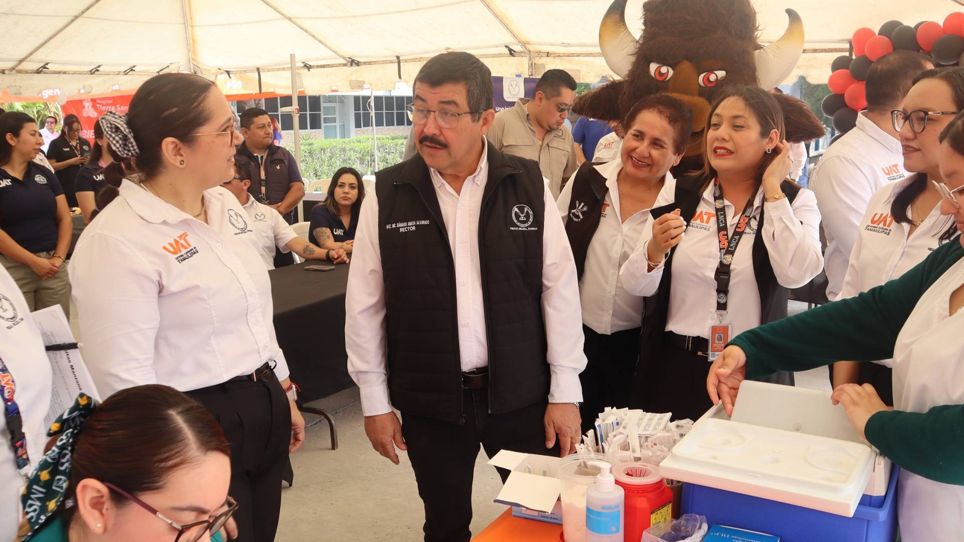Rector de la UAT impulsa en Reynosa jornada de salud y fortalecimiento académico
